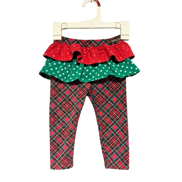 Matilda Jane Other - Matilda Jane Ruffle‎ Run Run Rudolph Leggings Christmas Baby Girls 12 18 Months